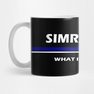 Simracer Simracing Virtual Racing Mug